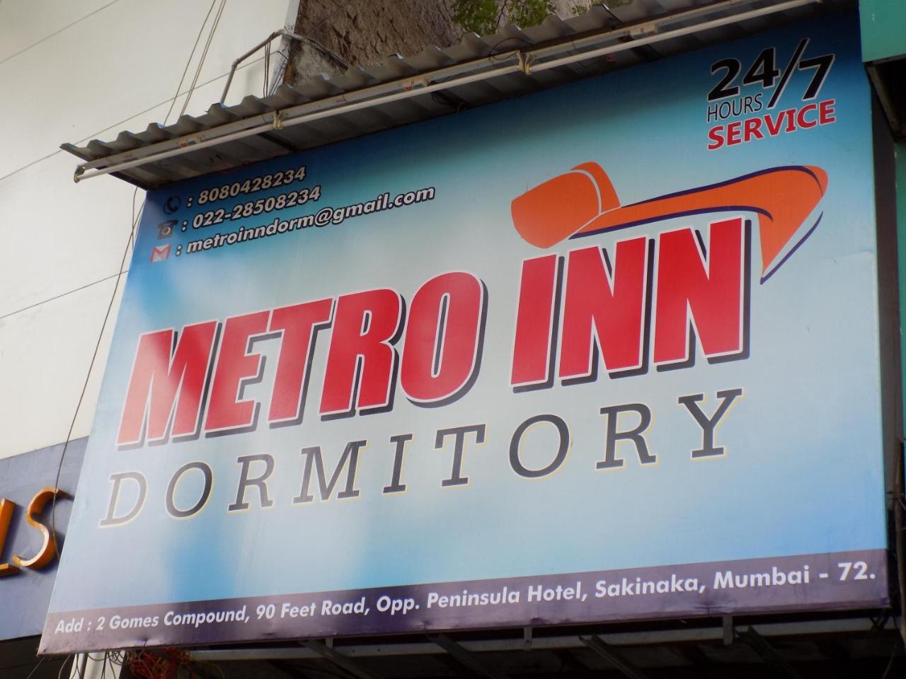 Metro Inn Dormitory Mumbai Exterior foto